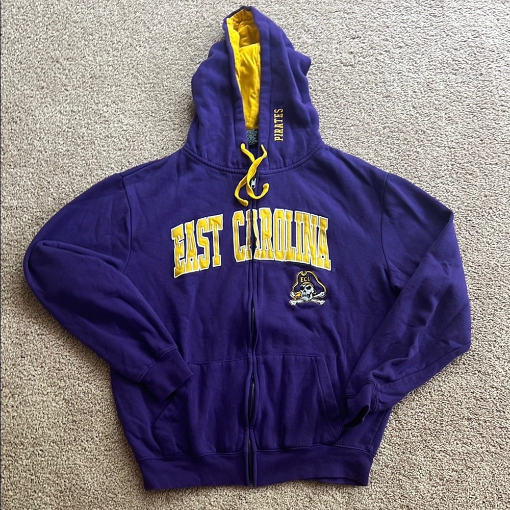 Colosseum Lightweight Purple and Yellow Shirt Jacket